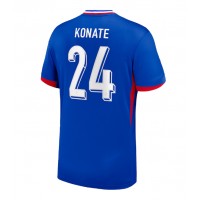 Echipament fotbal Franţa Ibrahima Konate #24 Tricou Acasa European 2024 maneca scurta